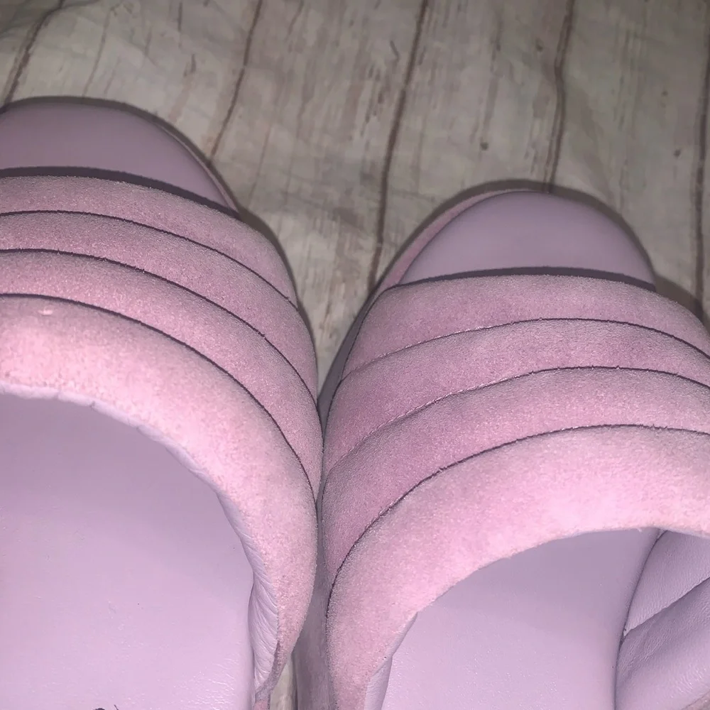 Free People Almost Paradise purple platform sandals 7.5 - Picture 8 of 10